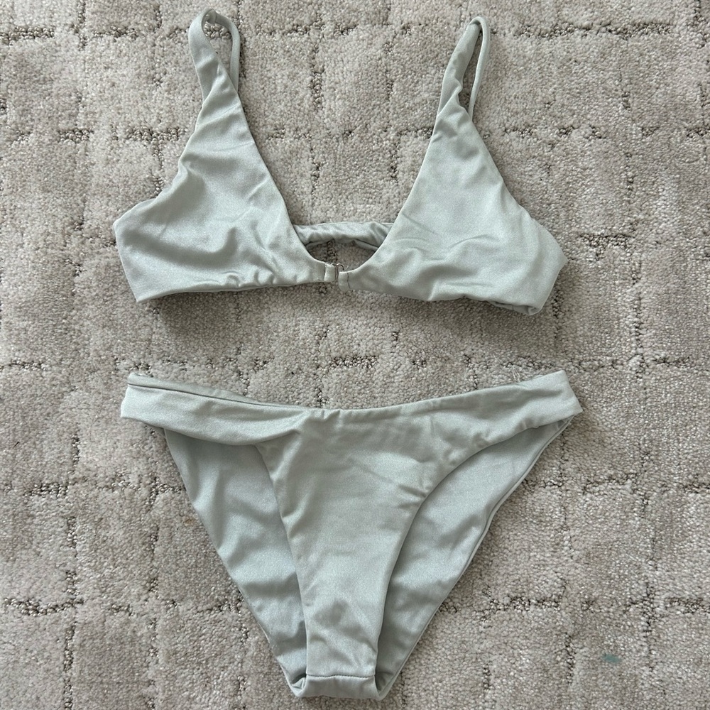 TJ Swim Silver/Gray Bikini